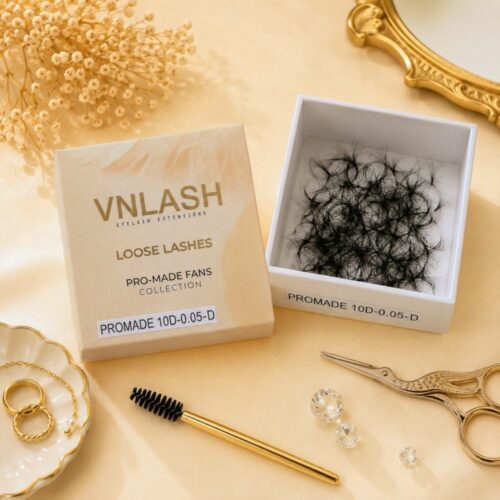 10D Loose Premade Fans Box 1000 Fans