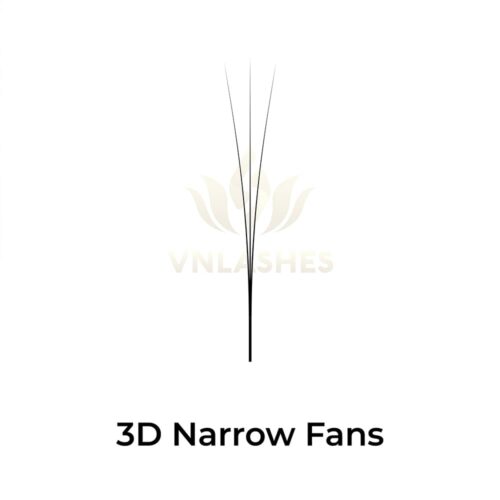Narrow Lashes 3D Promade Fans XL Tray 3D - 1000Fans - Promade Fans Eyelash Extensions -VNLASHES