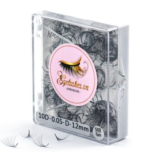 Loose Promade Fans 10D - 500Fans - Premium Quality Promade Loose Fans - VNLASHES