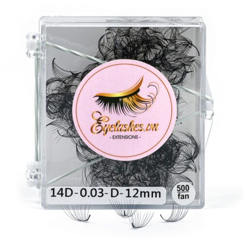 Loose Promade Fans 14D - 500Fans - Premium Quality Promade Loose Fans - VNLASHES
