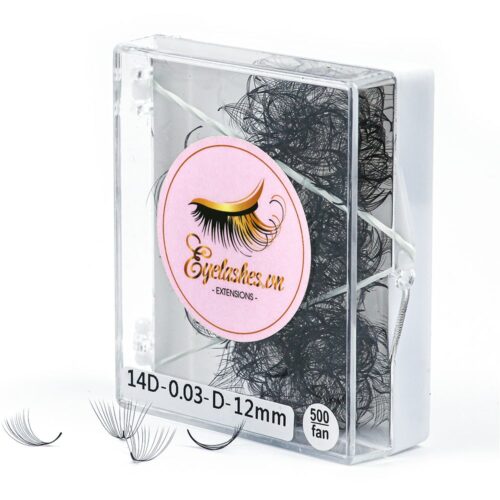 Loose Promade Fans 14D - 500Fans - Premium Quality Promade Loose Fans - VNLASHES