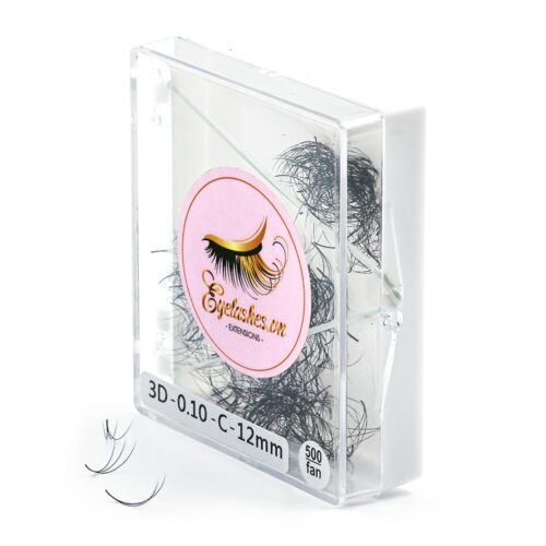 Loose Promade Fans 3D - 500Fans - Premium Quality Promade Loose Fans - VNLASHES