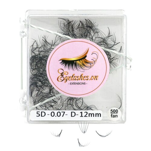 Loose Promade Fans 5D - 500Fans - Premium Quality Promade Loose Fans - VNLASHES