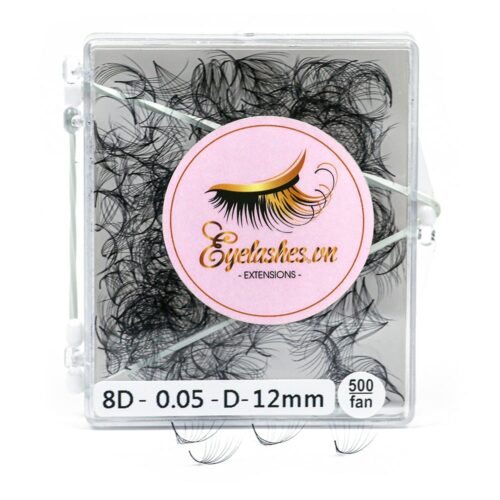 Loose Promade Fans 8D - 500Fans - Premium Quality Promade Loose Fans - VNLASHES