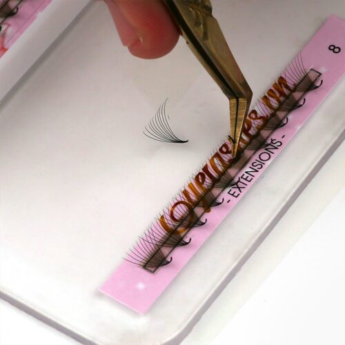 10D Promade Fans L Trays 10D-120Fans Premade Fans Volume Eyelash Extensions VNLASHES