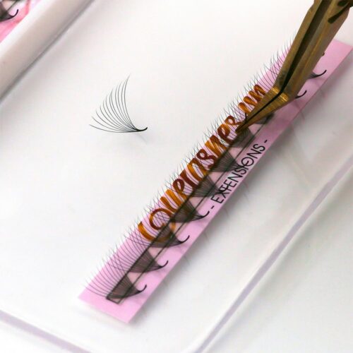 12D Promade Fans L Trays 12D-120Fans Premade Fans Volume Eyelash Extensions VNLASHES