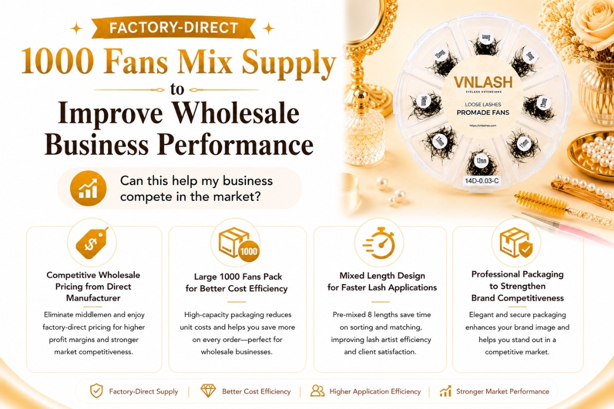 Factory-Direct 1000 Fans Mix Supply to Improve Wholesale Business Performance