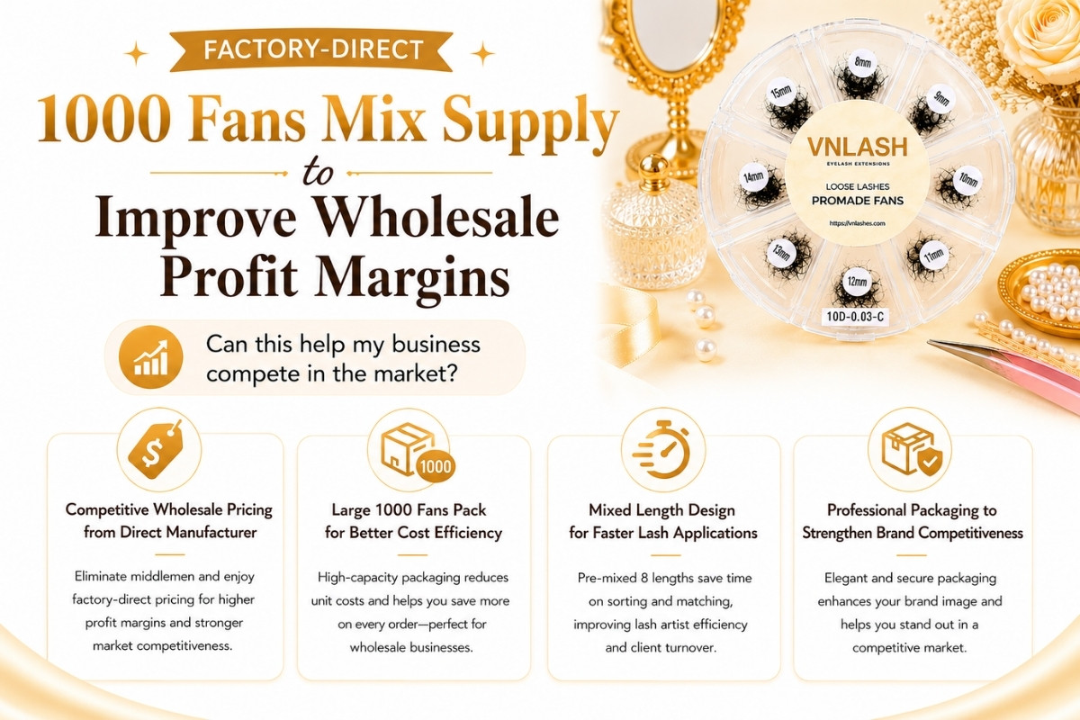 Factory-Direct 1000 Fans Mix Supply to Improve Wholesale Profit Margins