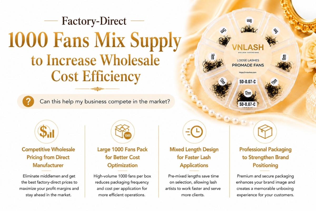 Factory-Direct 1000 Fans Mix Supply to Increase Wholesale Cost Efficiency