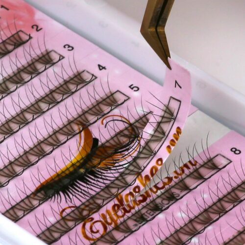 3D Promade Fans L Trays 3D-120Fans Premade Fans Volume Eyelash Extensions VNLASHES