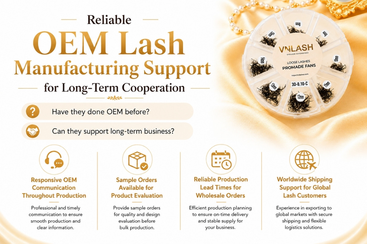 Reliable OEM Lash Manufacturing Support for Long-Term Cooperation