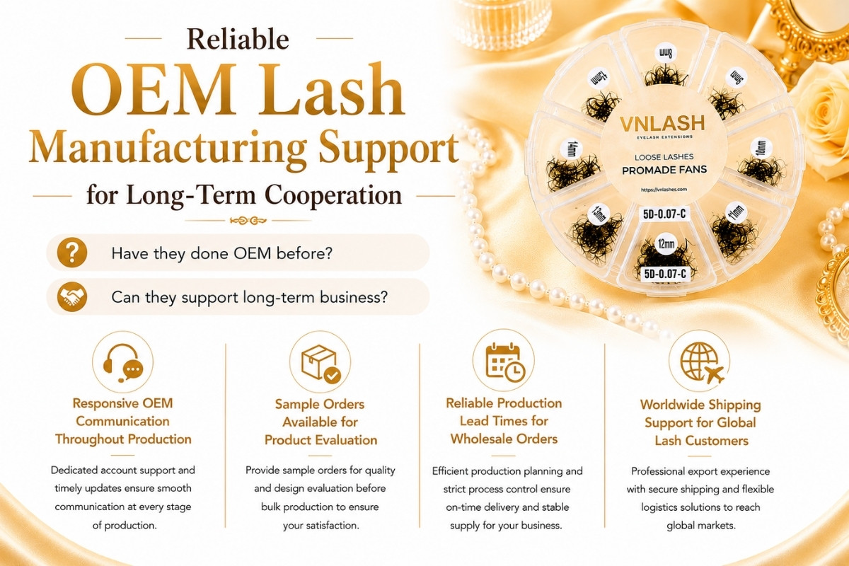 Reliable OEM Lash Manufacturing Support for Long-Term Cooperation
