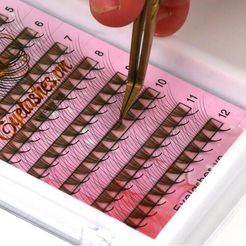 6D Promade Fans L Trays 6D-120Fans Premade Fans Volume Eyelash Extensions VNLASHES