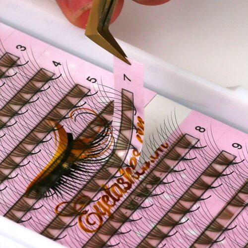 6D Promade Fans L Trays 6D-120Fans Premade Fans Volume Eyelash Extensions VNLASHES