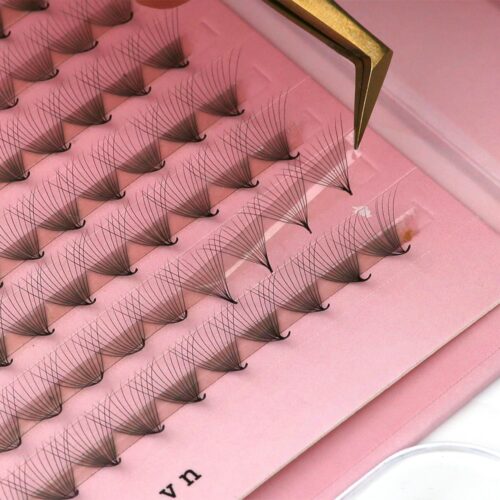 12D Promade Fans 12D XXL Tray - 800Fans - Premade Fans Volume Eyelash Extensions -VNLASHES