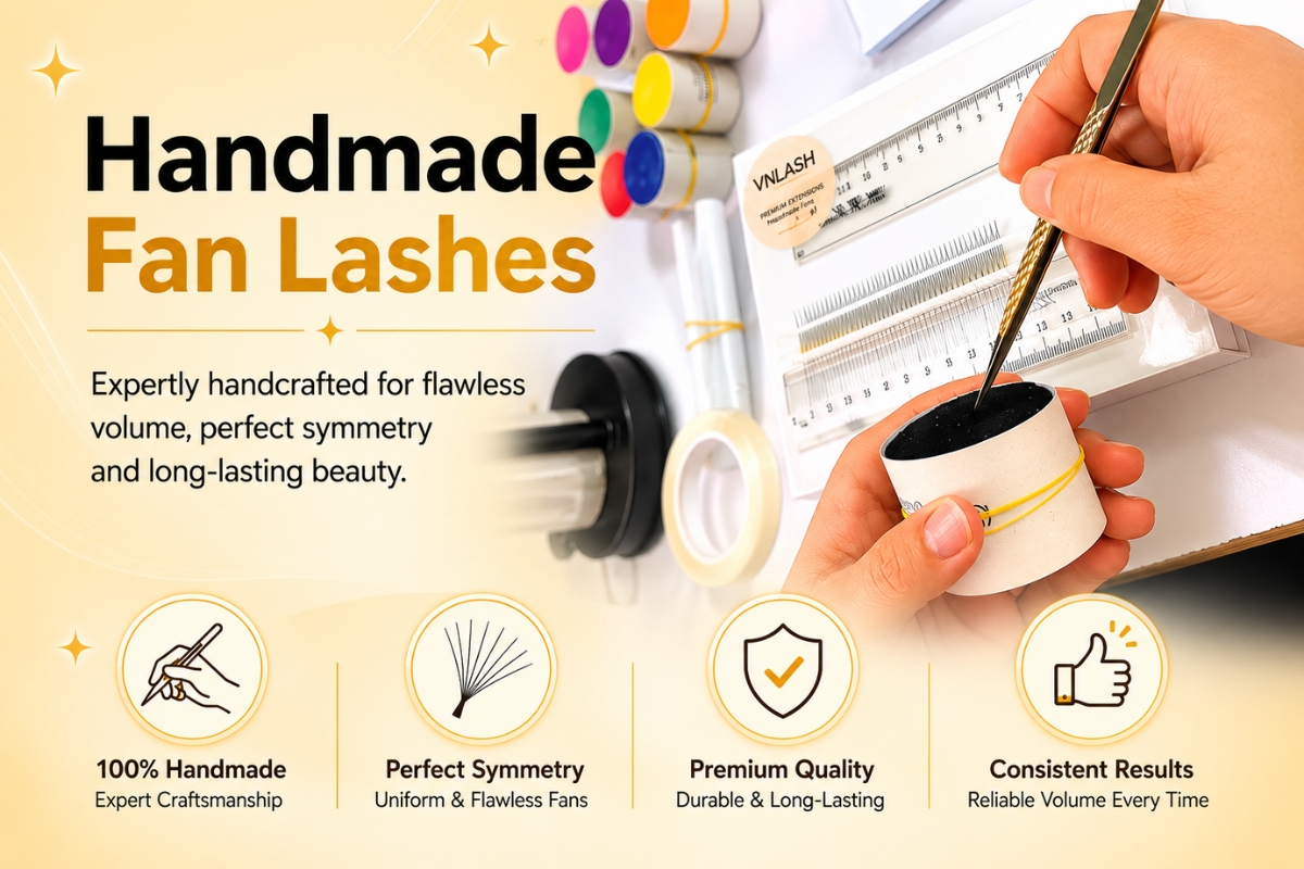 Ready-made Fan Lashes Types of Knoex and Splack Hair