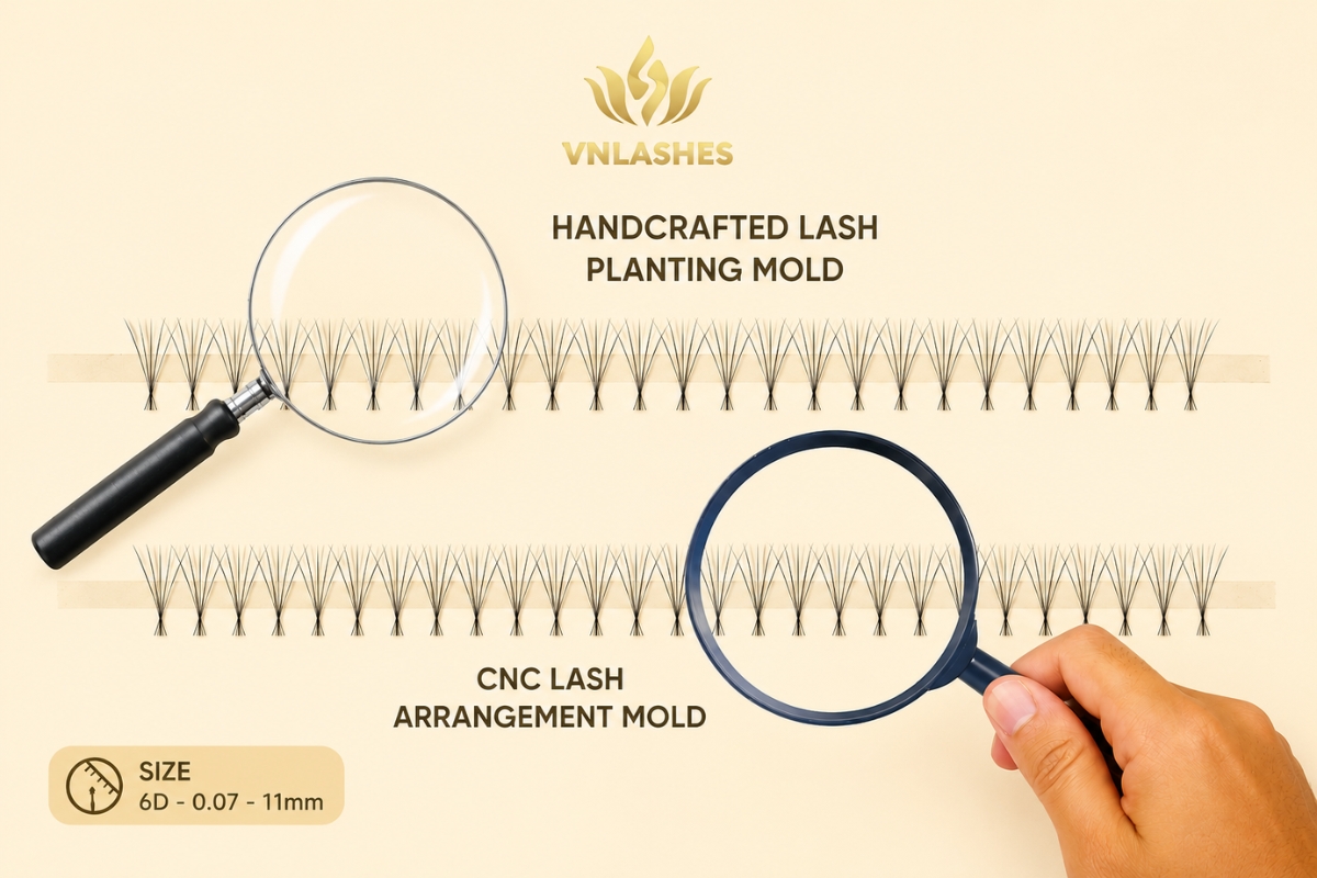 Ready-made Fan Lashes Types of Knoex and Splack Hair