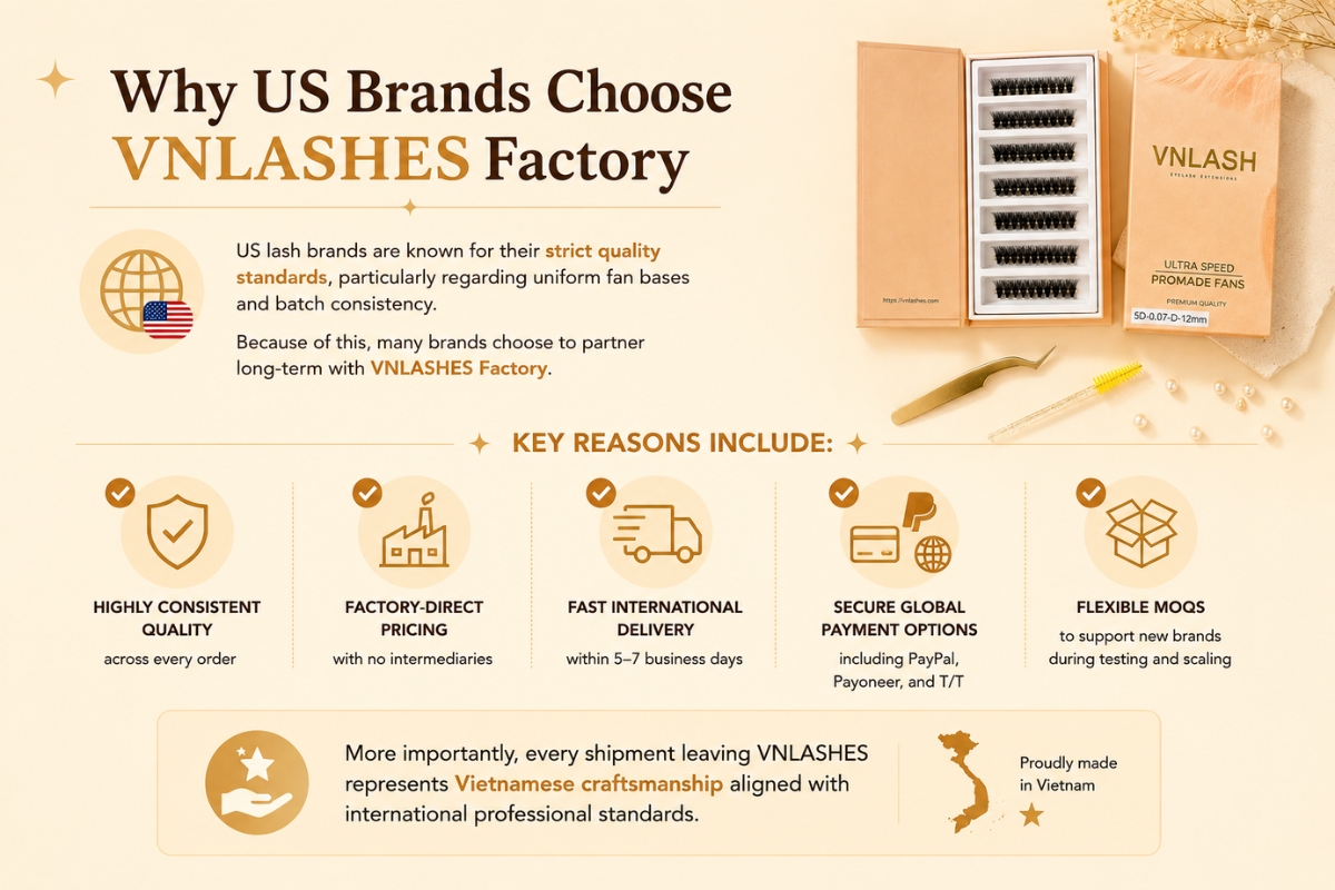 Wholesale Premade Lash Fans Supplier USA