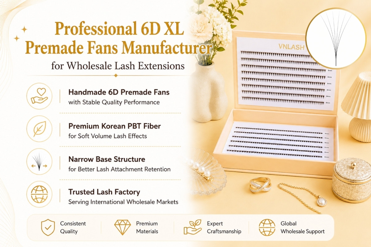 Professional 6D XL Premade Fans Manufacturer for Wholesale Lash Extensions