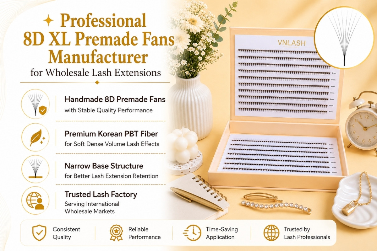 Professional 8D XL Premade Fans Manufacturer for Wholesale Lash Extensions