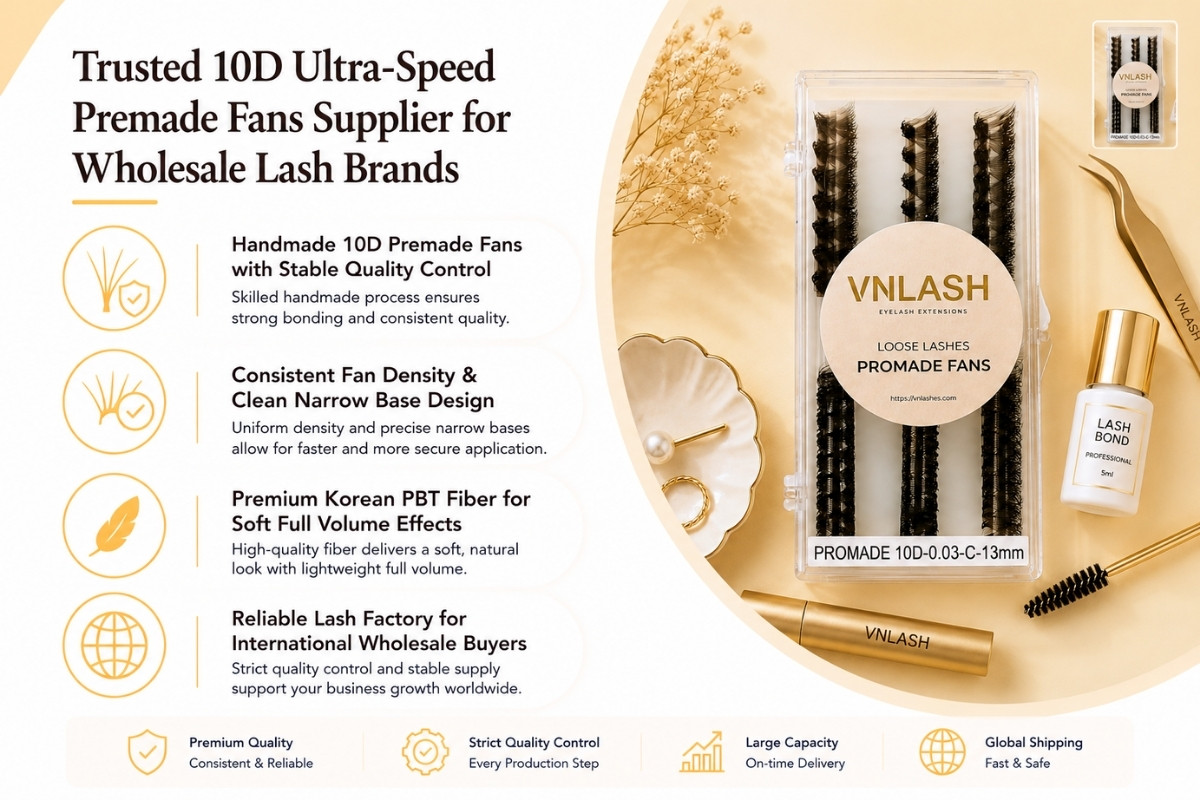 Vertrauenswürdiger Lieferant für 10D Ultra-Speed vorgefertigte Fächer für Wimpern-Großhandelsmarken