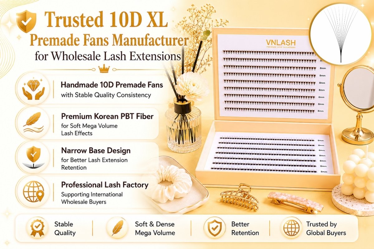 Trusted 10D XL Premade Fans Manufacturer for Wholesale Lash Extensions