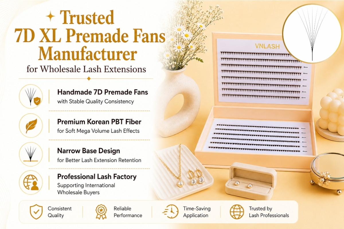 Trusted 7D XL Premade Fans Manufacturer for Wholesale Lash Extensions