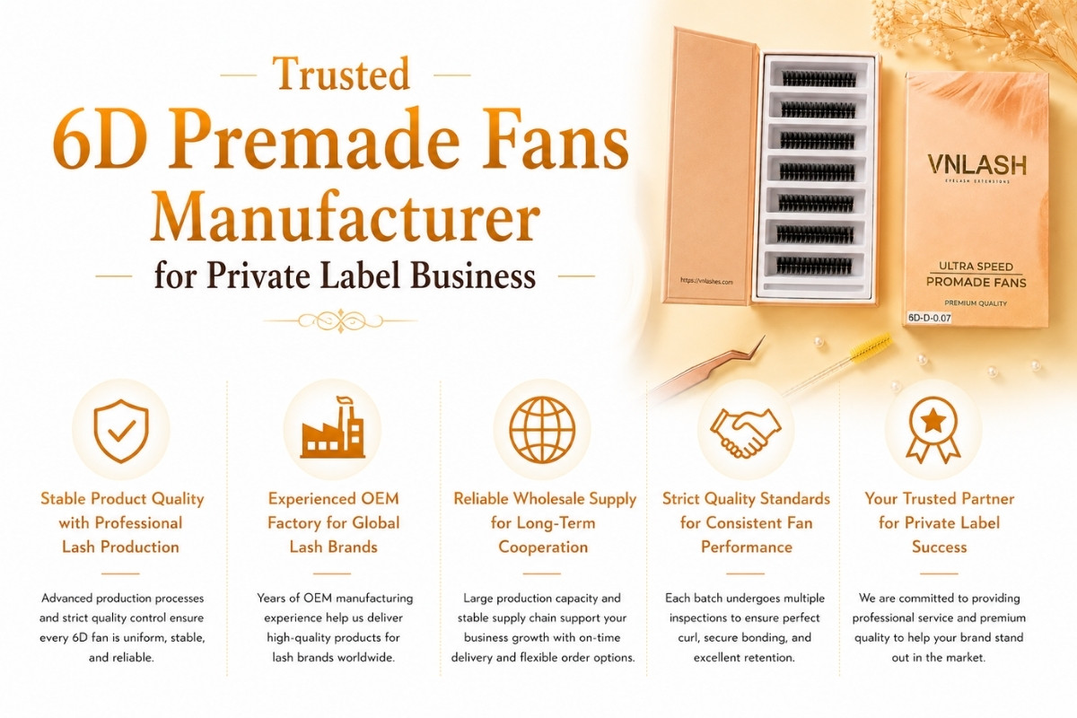 Trusted 6D Premade Fans Manufacturer for Private Label Business