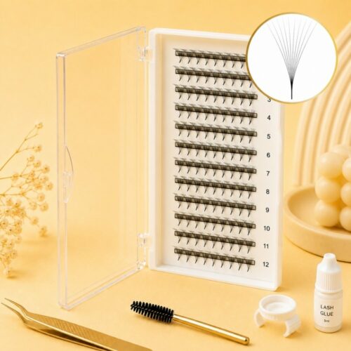 10D Premade Fans Tray 120-Fans Eyelash Manufacturer |VNLASHES