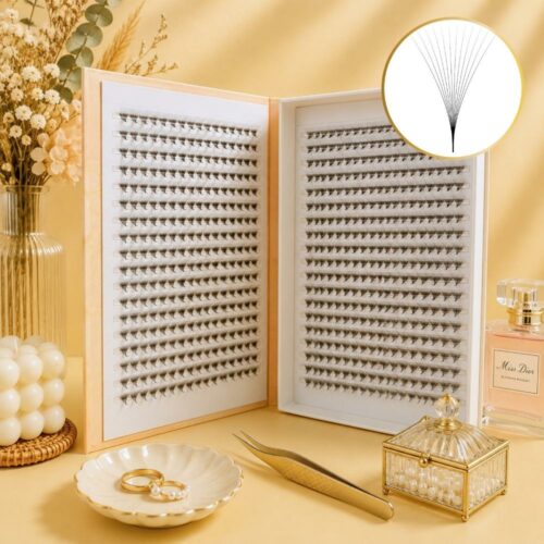 12D Premade Fans 40-Line Tray – 800 Fans | Global Premade Fans Factory