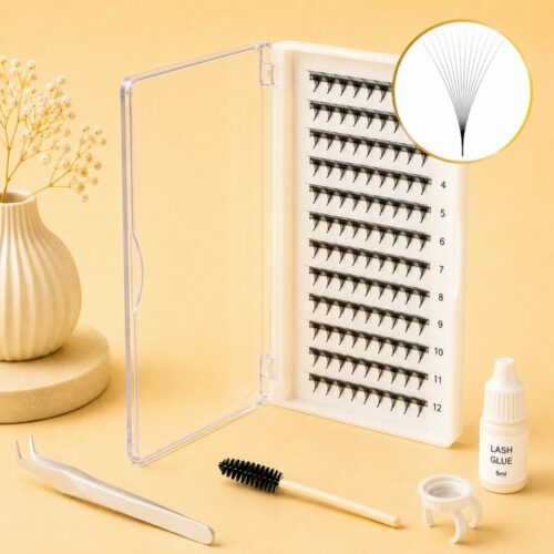 12D Premade Fans Tray 120-Fans Eyelash Manufacturer |VNLASHES