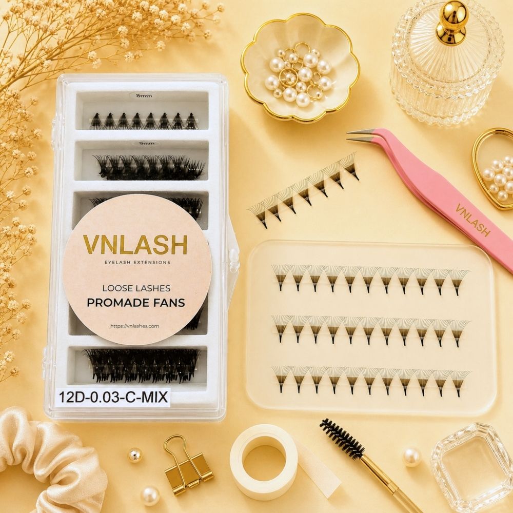12D-Ultra-Speed-Premade-Fan-Mix-1000-Fans-VNLASHES1 12D Ultra-Speed Mix Premade Fans – 1000 Fans | Global Lash Supplier