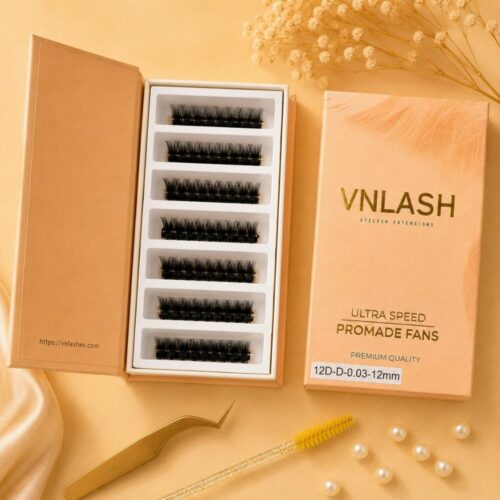 12D Ultra-Speed Premade Fans Ultra Fluffy Volume | Wholesale Lash Supplier