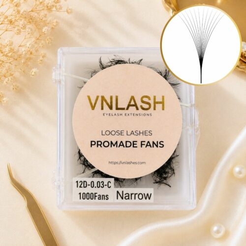 12D Narrow Loose Premade Fans Wholesale Lash Factory