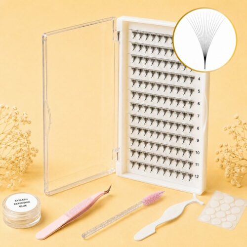 14D Premade Fans Tray 120-Fans Eyelash Manufacturer |VNLASHES