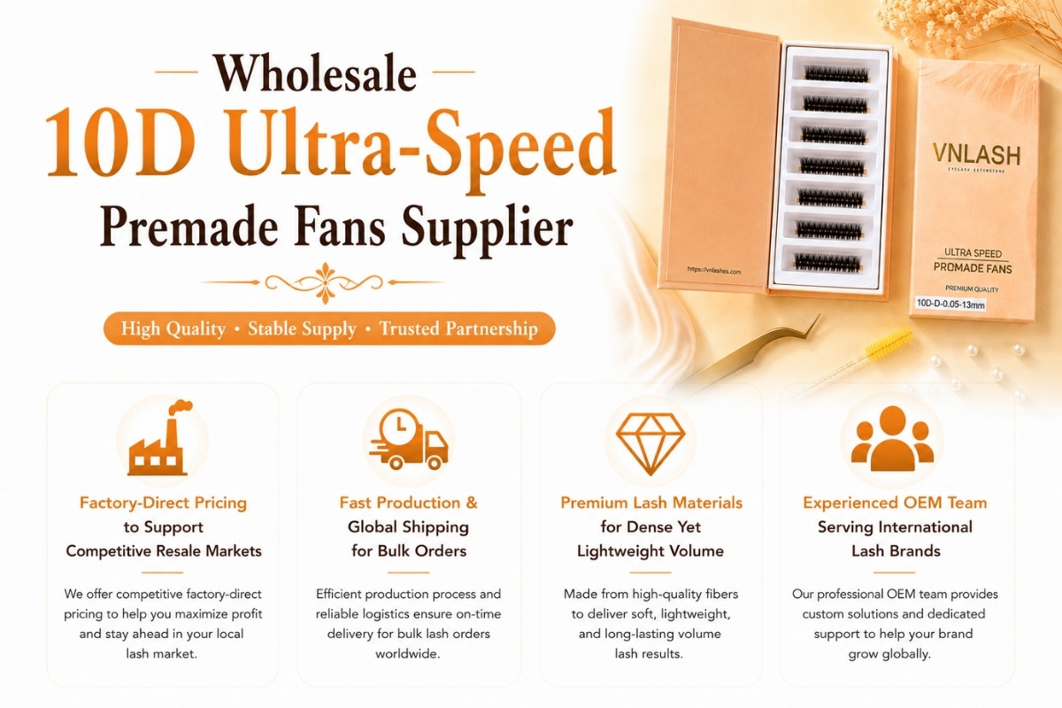 Wholesale 10D Ultra-Speed Premade Fans Supplier