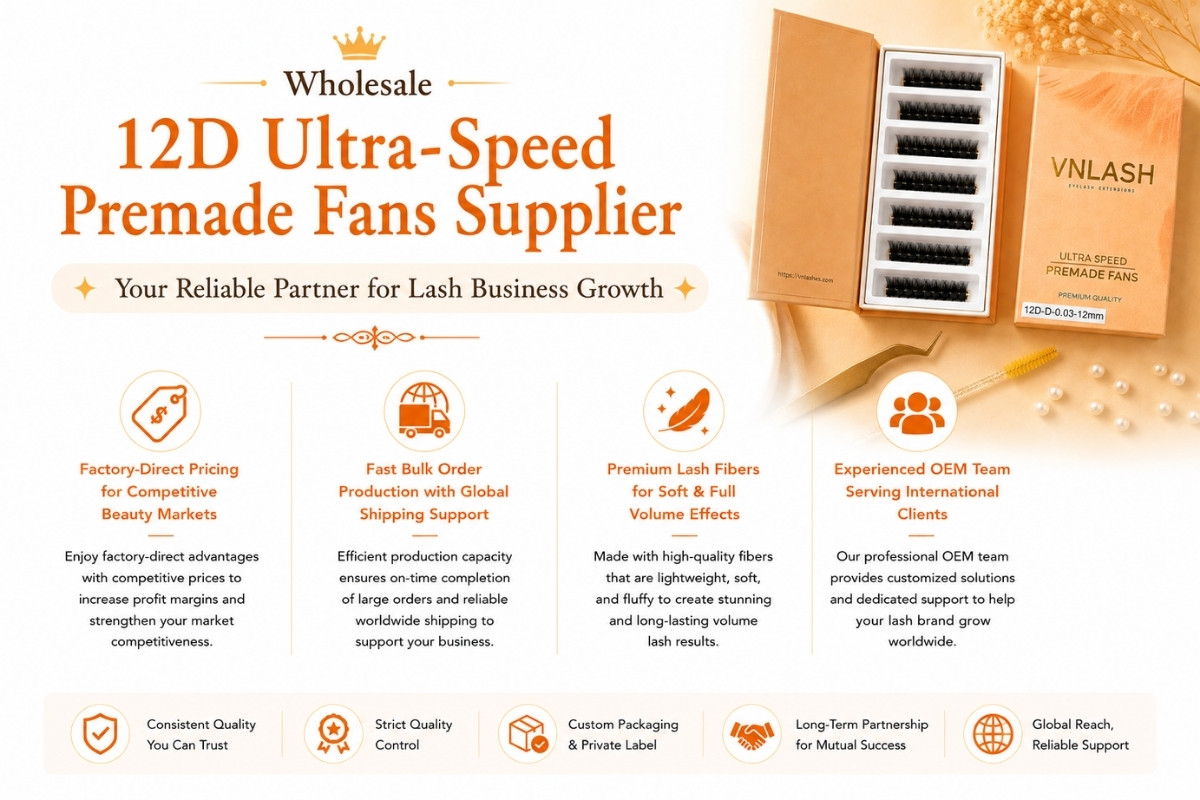 Wholesale 12D Ultra-Speed Premade Fans Supplier