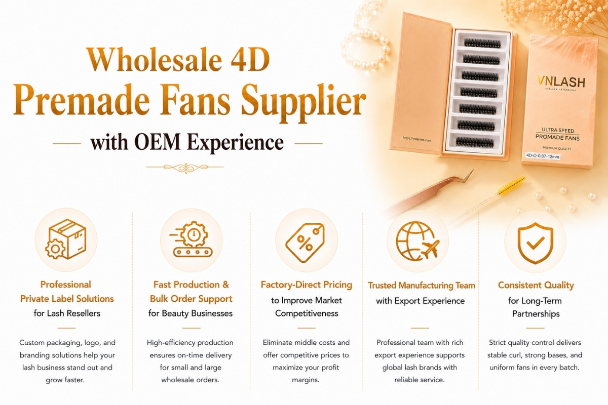 Wholesale 4D Premade Fans Supplier with OEM Experience