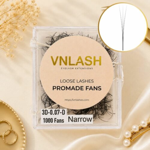 3D Narrow Loose Premade Fans OEM Lash Manufacturer