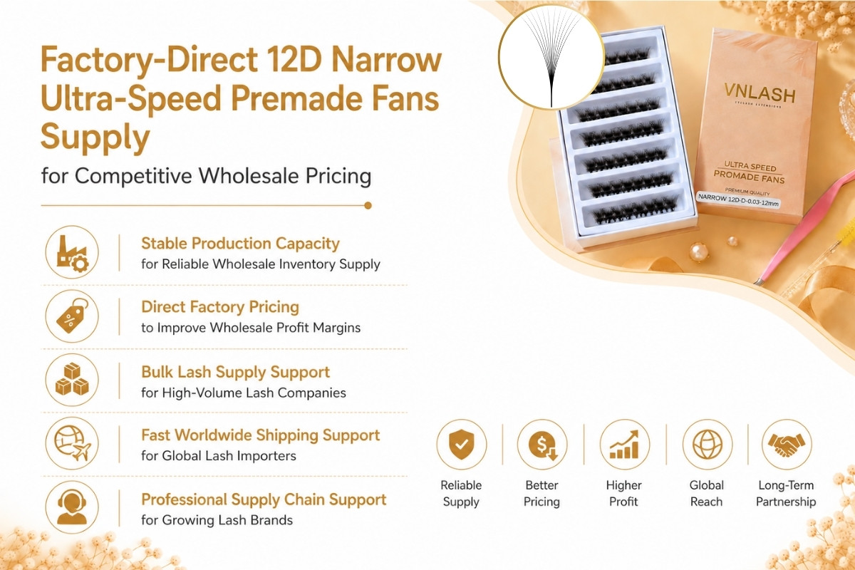 Suministro directo de fábrica de abanicos prefabricados Ultra-Speed estrechos 12D para precios mayoristas competitivos