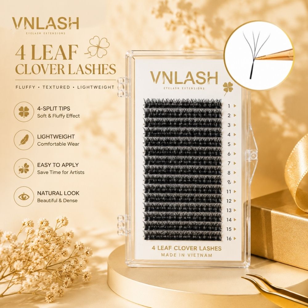 4 Leaf Clover Lashes | Wholesale Clover Lash Extensions