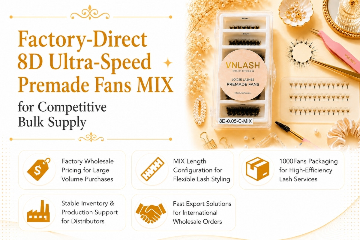 Abanicos prefabricados 8D Ultra-Speed Mix directamente de fábrica para un suministro a granel competitivo.