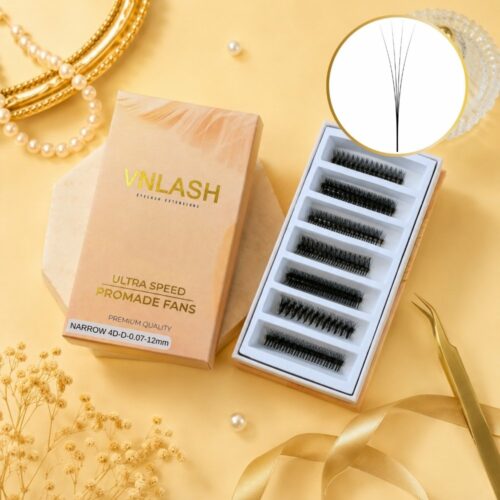 4D Ultra-Speed Premade Fans | Fluffy Volume Premade Lash Fans