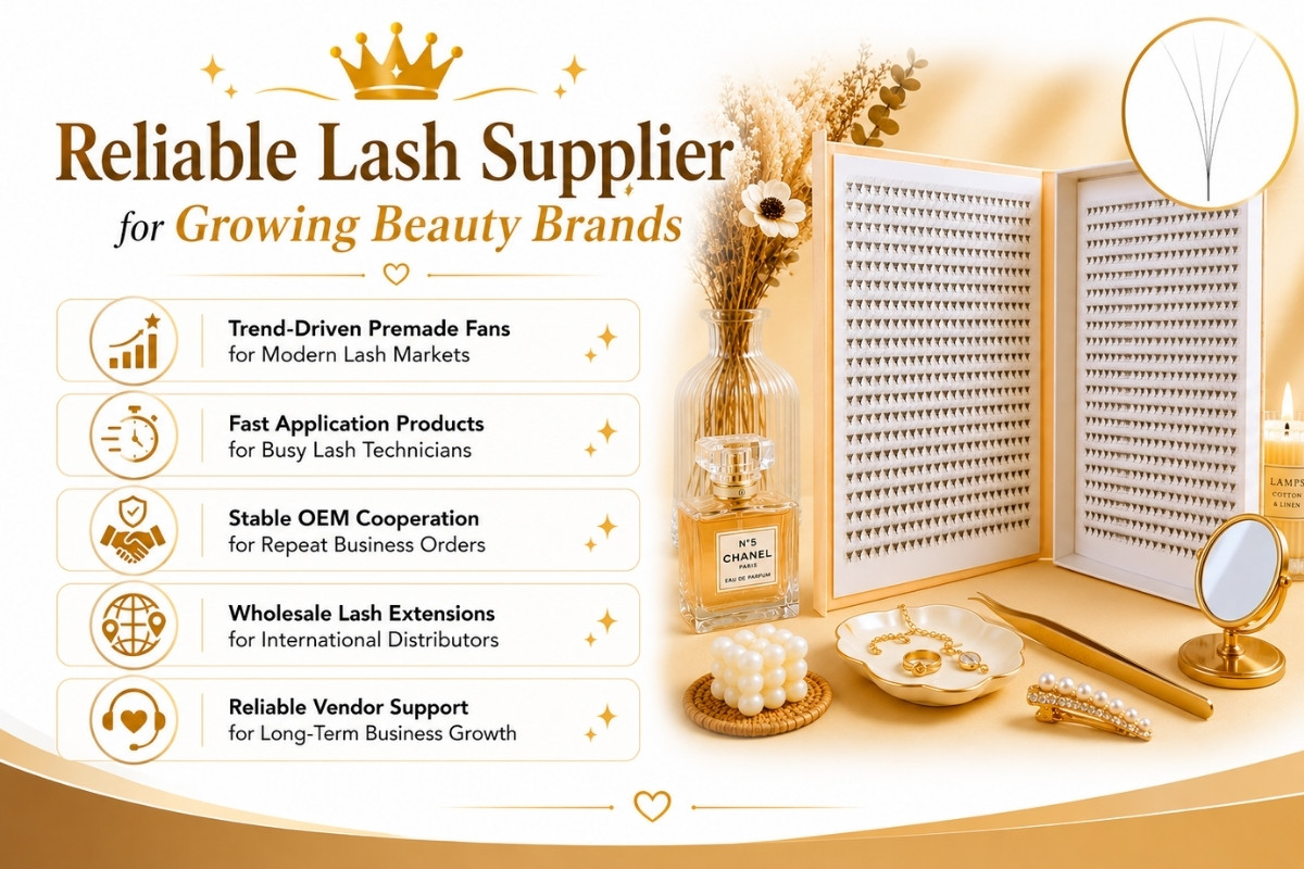 Reliable Lash Supplier for Growing Beauty Brands