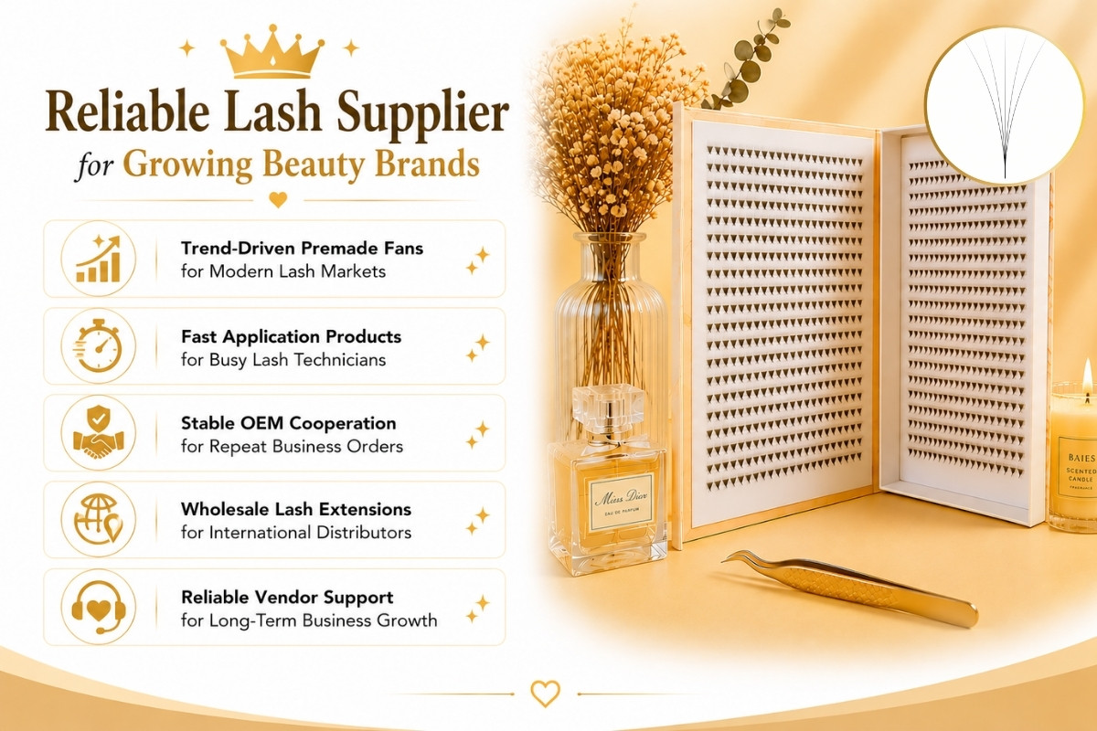 Reliable Lash Supplier for Growing Beauty Brands