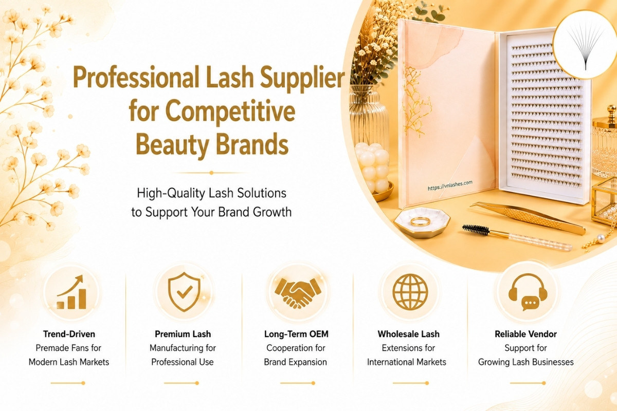 Professional Lash Supplier for Competitive Beauty Brands