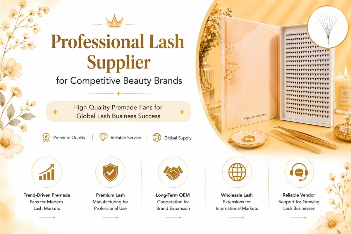 Professional Lash Supplier for Competitive Beauty Brands