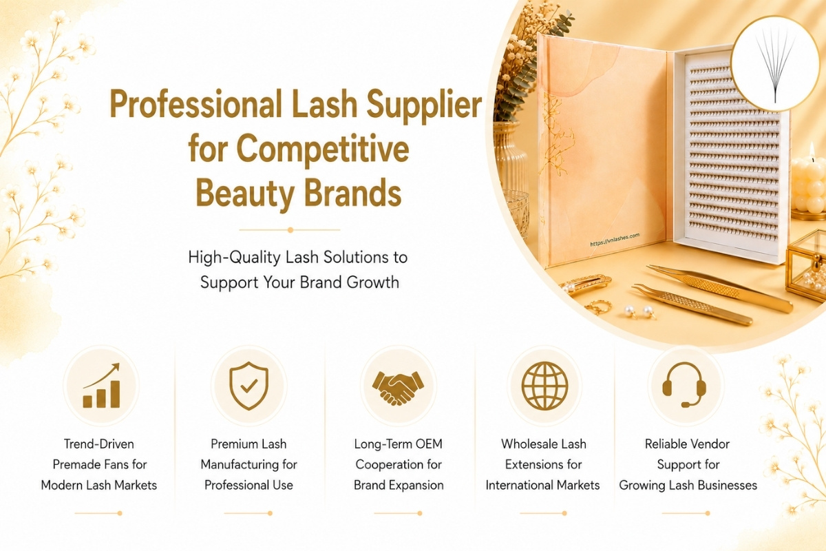 Professional Lash Supplier for Competitive Beauty Brands