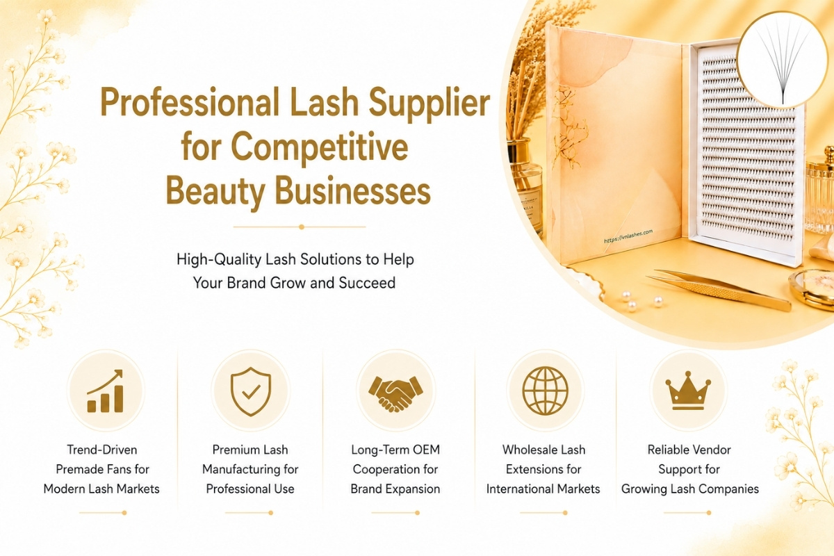 Professional Lash Supplier for Competitive Beauty Businesses