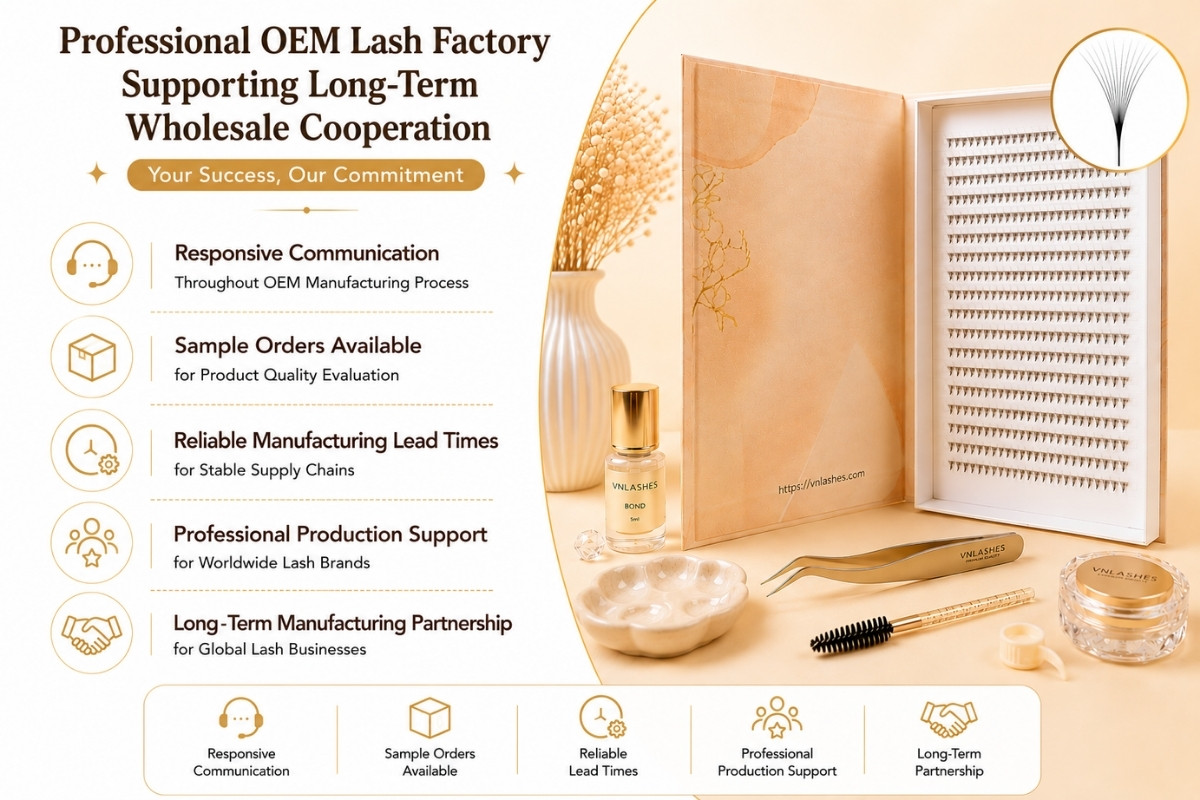 Professional OEM Lash Factory Supporting Long-Term Wholesale Cooperation